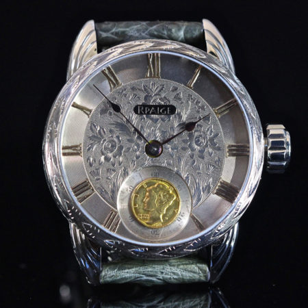 Antique Sterling and Gold dial from the 1860's - Image 3