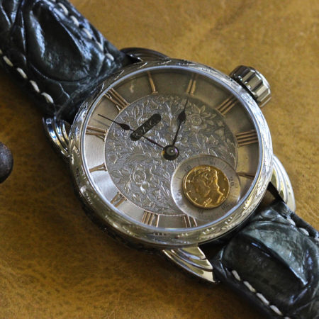 Antique Sterling and Gold dial from the 1860's - Image 5