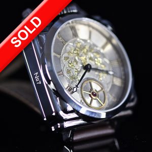 SpeakEasy with Antique Sterling and Gold Dial