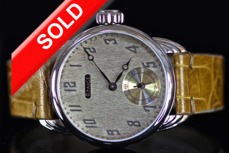 Sterling Silver Antique Florentine Dial