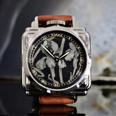 Antique Niello dial with new Hi-Tech German movement - Image 4