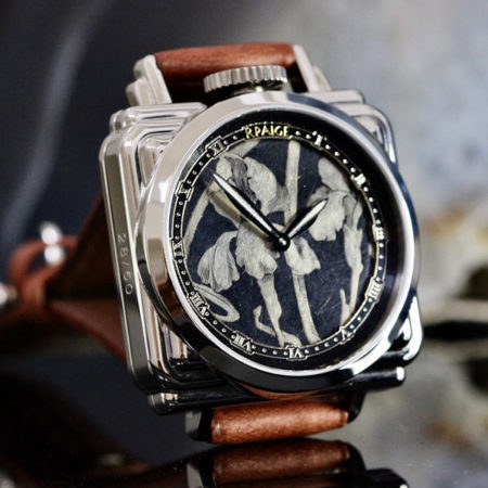 Antique Niello dial with new Hi-Tech German movement - Image 5