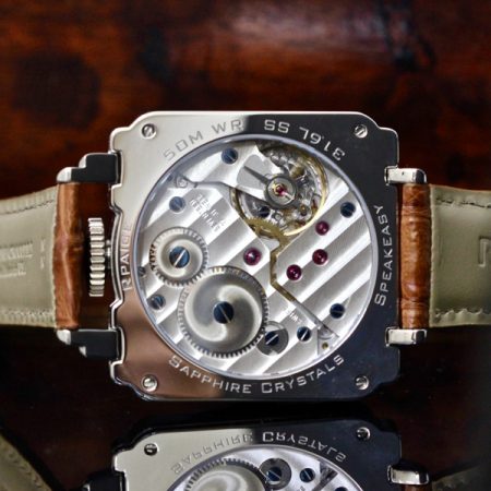 SpeakEasy with Engraved Silver and Gold Dial from 1860s - Image 2