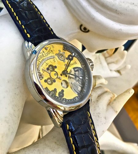 Unusual  custom "SteamPunk" dial from the 1860s - Image 4