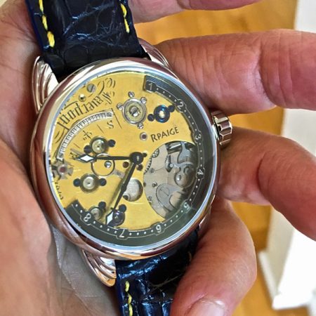 Unusual  custom "SteamPunk" dial from the 1860s - Image 3