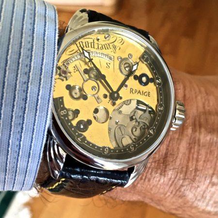 Unusual  custom "SteamPunk" dial from the 1860s - Image 2