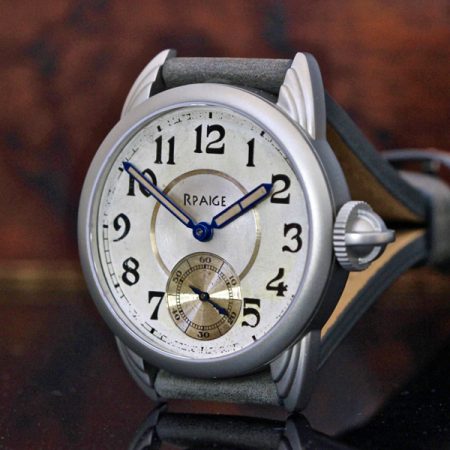 Titanium with Antique Military dial - Image 4