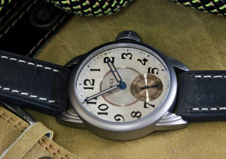 Titanium with Antique Military dial - Image 5