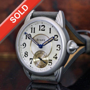 Titanium with Antique Military dial