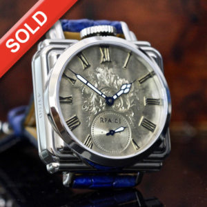 SpeakEasy with Engraved  Sterling Silver  Dial from 1860s