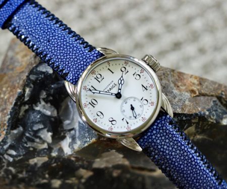 Classic Antique Enamel Dial with Arabic Numbers - Image 2