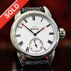 Classic Antique Enamel Dial with Roman numerals