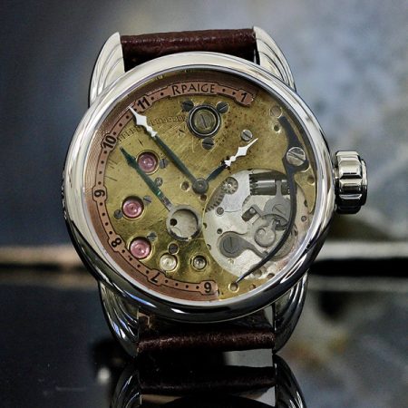 Unusual  custom "SteamPunk" dial from the 1860s - Image 4