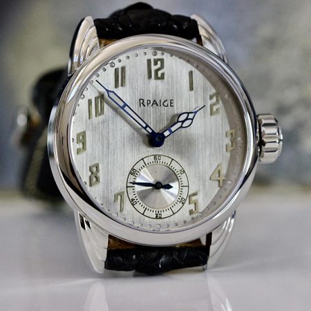 Antique Sterling Silver and 14kt gold Dial