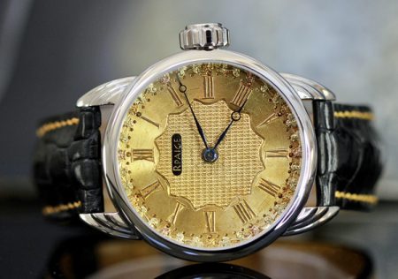 Tri-color 18kt gold Antique Dial - Image 3