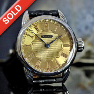 Tri-color 18kt gold Antique Dial