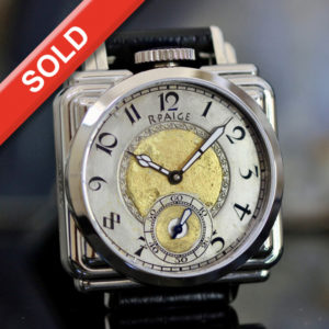 SpeakEasy with antique Aged Sterling Silver dial