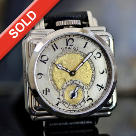 SpeakEasy with antique Aged Sterling Silver dial