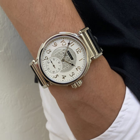 Steel "Duo" - reversible watch - Image 3