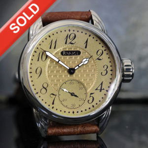 Antique Gold Finished Dial