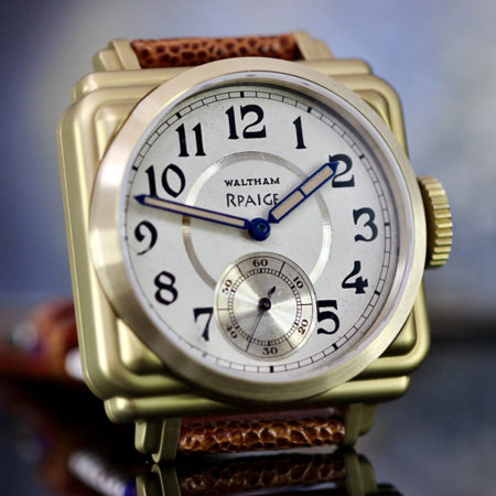 Rpaige Bronze "SpeakEasy" with Antique Dial - Image 3