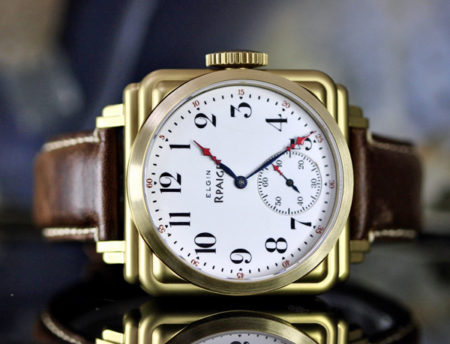 Rpaige Bronze "SpeakEasy" with Antique Enamel Dial - Image 5