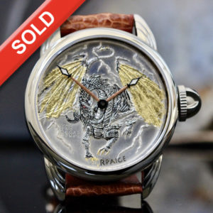 Fine Silver "Winged Dragon" Dial