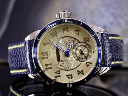 "Wrocket" Divers watch Gold/Sterling Dial - Image 5