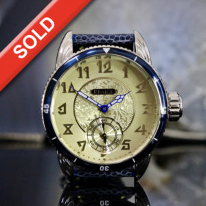 "Wrocket" Divers watch Gold/Sterling Dial