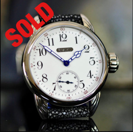 Antique Fire Enameled dial