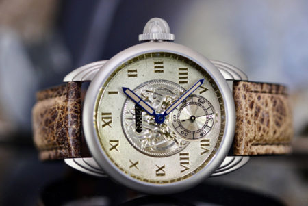 Titanium with Silver/Gold Antique Art Deco Dial - Image 3