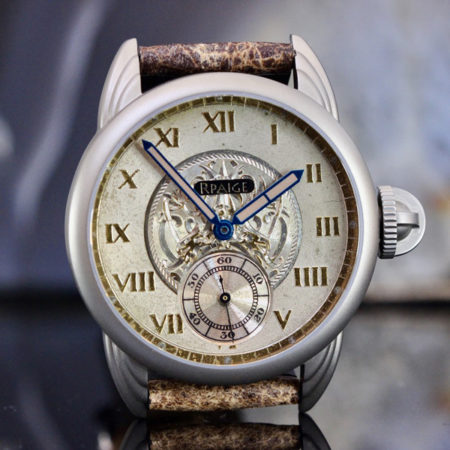 Titanium with Silver/Gold Antique Art Deco Dial - Image 4