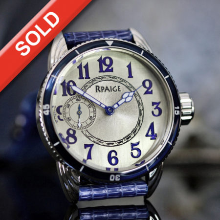 "Wrocket" Divers watch with Bold Numbers dial
