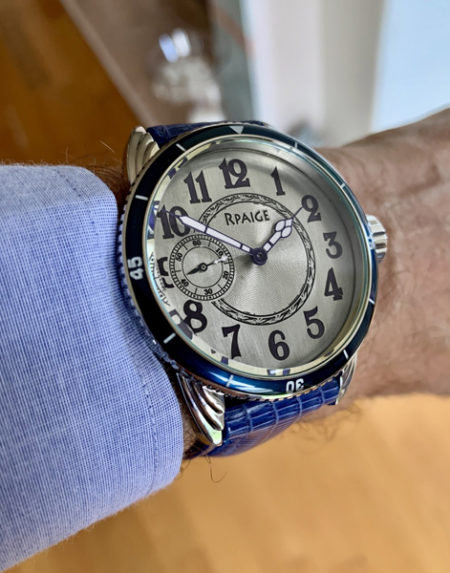 "Wrocket" Divers watch with Bold Numbers dial - Image 6