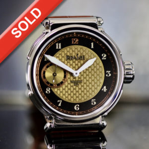 Steel "Duo" - reversible watch