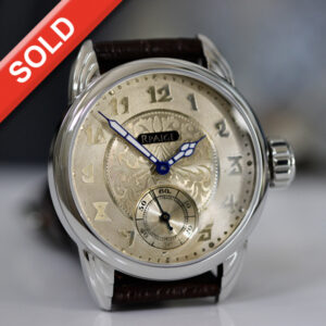 Antique  Sterling Silver/Gold dial