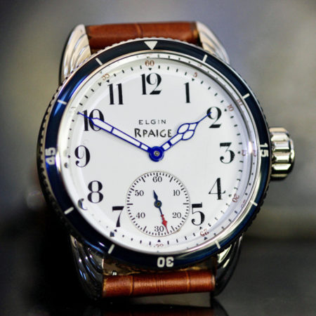 "Wrocket" Divers watch with Antique Enamel Dial - Image 3