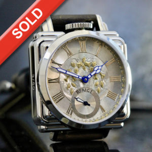 Antique Sterling and Gold Dial steel  SpeakEasy