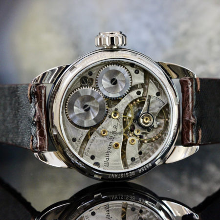 Rare, Black antique enameled dial with gold numbers - Image 5
