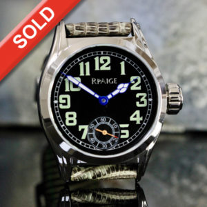 JukeBox with Military Dial and Anthracite finished Swiss Movement