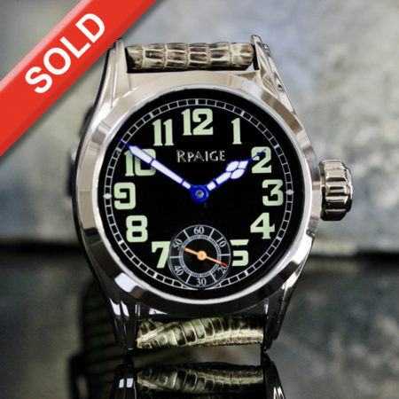 JukeBox with Military Dial and Anthracite finished Swiss Movement