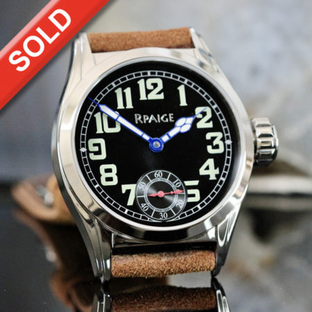 JukeBox with Military Dial and black finished Swiss Movement