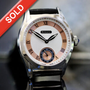 "JukeBox" with  Art Deco Inspired Guilloche Dial