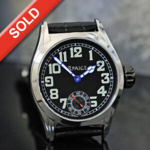 JukeBox with Military Dial and black finished Swiss Movement