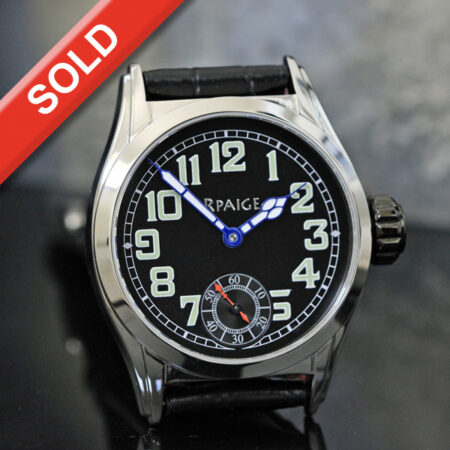 JukeBox with Military Dial and black finished Swiss Movement