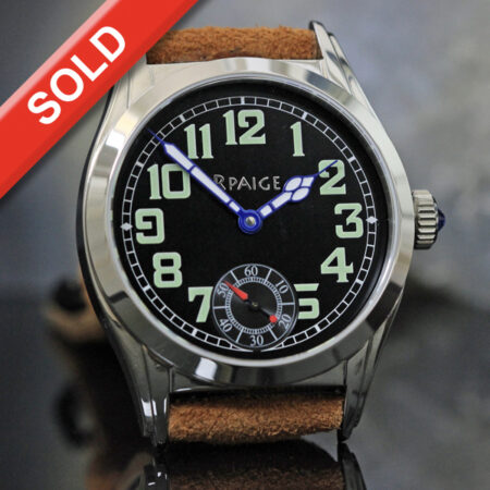 JukeBox with Military Dial and black finished Swiss Movement