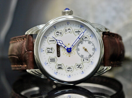 Fantastic Fancy Antique Enamel dial - Image 2