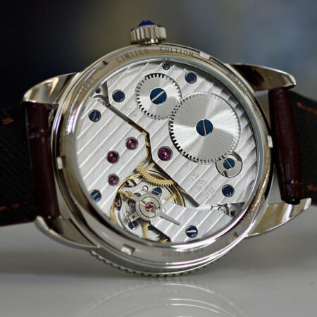 "Wrocket" Divers  - Antique Sterling silver and gold dial from 1870 - Image 5