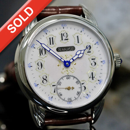 Fantastic Fancy Antique Enamel dial