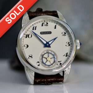 Antique Dial with Rotating Seconds Wheel